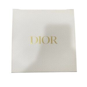 Dior Luxurious White Box with Gold Logo